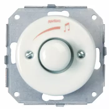 31925172 Радиотюнер и потенциометр, белая керамика Fontini