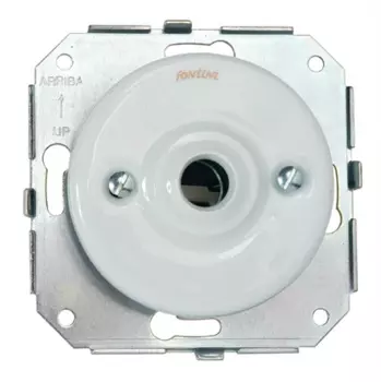 31927172 Кабельный выход, белая керамика Fontini