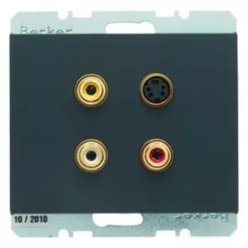 3315327006 BMO CINCH/S-VIDEO K.1 цвет: антрацитовый Berker