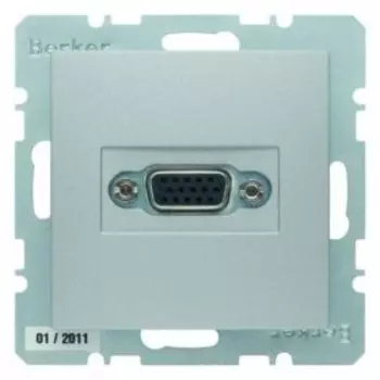 3315401404 BMO VGA B.x цвет: алюминевый матовый Berker