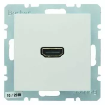 3315431909 BMO HDMI-CABLE S.1 цвет: полярная белезна матовая Berker