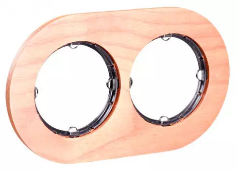 33802812 Рамка DO Natural beech 2-постовая Fontini