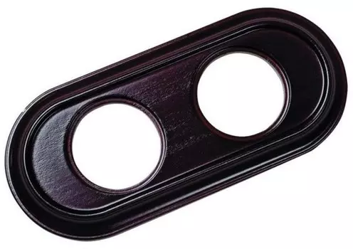 35802162 Рамка Venezia Oval Сапелли 2-постовая Fontini