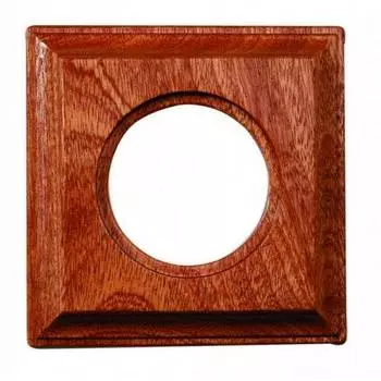 36811162 Рамка Venezia Carre Сапели 1-постовая Fontini