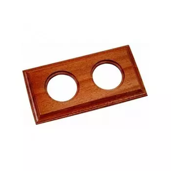 36812162 Рамка Venezia Carre Сапелли 2-постовая Fontini