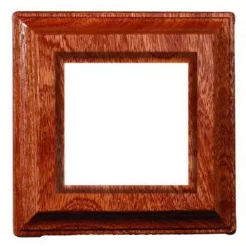 36831162 Рамка с квадратным вырезом Venezia Carre Сапелли 1-постовая Fontini