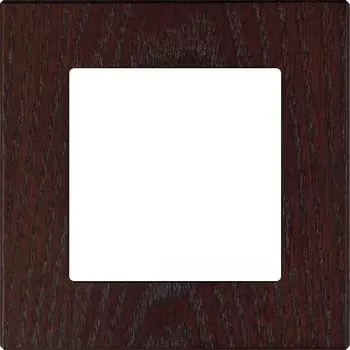 37801042 Рамка F37 Венге 1-постовая Fontini