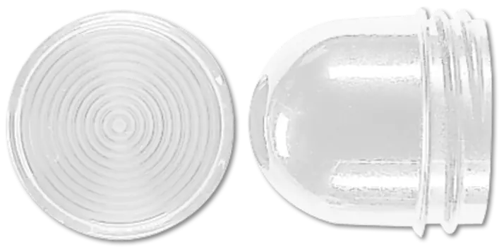 37.02 Колпачек плоский для ламп до 35 мм прозрачный Jung