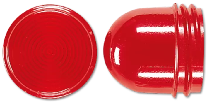 37.05 Колпачек плоский для ламп до 35 мм красный Jung