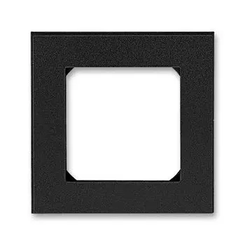 3901H-A05010 63W Рамка ABB Levit Антрацит / Дымчатый чёрный 1-постовая 2CHH015010A6063