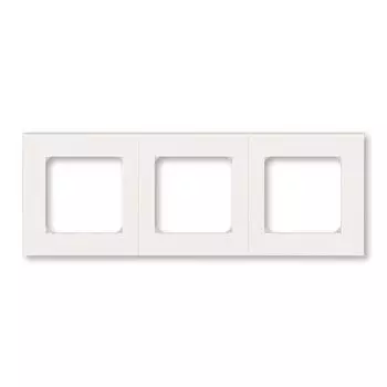 3901H-A05030 68W Рамка ABB Levit Жемчуг / Ледяной 3-постовая 2CHH015030A6068