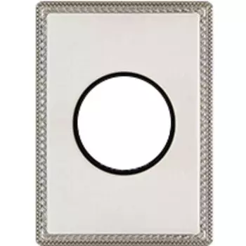 39801512 Рамка Venezia Metal Хром 1-постовая Fontini