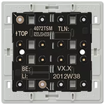 4072TSM KNX кнопочный модуль «стандарт», 2 группы