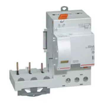 410606 Дифф.блок защиты DX3 125A 3П Hpi 30mA для авт.выкл. шириной 1,5 модуля Legrand