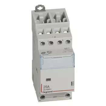 412536 CX3 Контактор 230V 4НЗ 25А Legrand