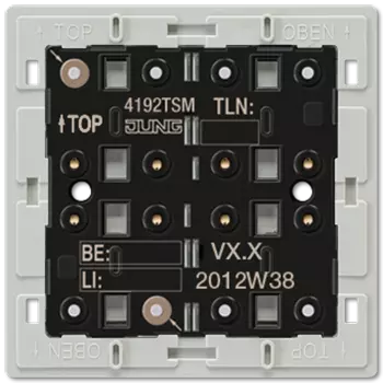 4192TSM KNX кнопочный модуль «универсальный», 2 группы