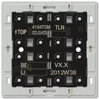 4194TSM KNX кнопочный модуль «универсальный», 4 группы