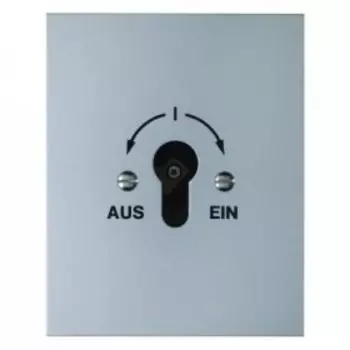 4416 Замочный выключатель для скрытого монтажа для профильных полуцилиндров Водозащита IP44 Berker