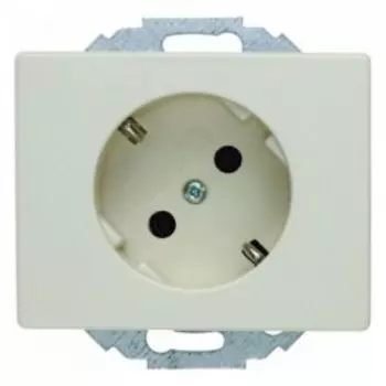 47280002 Штепсельная розетка SCHUKO 45° цвет: белый, с блеском Arsys Berker