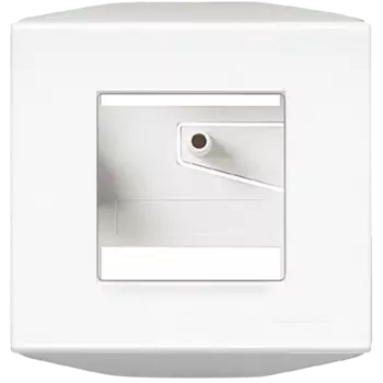 502PA Угловая монтажная коробка c суппортом и накладкой для серии Light Bticino