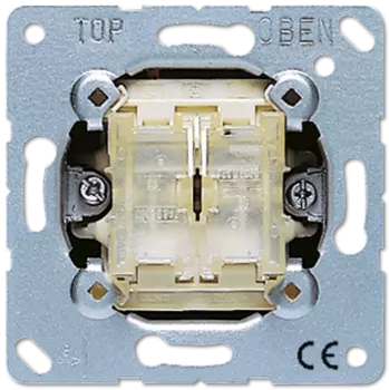 505TU Выключатель 2-клавишный возвратно нажимной Jung