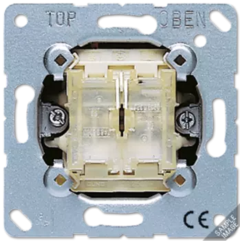 509TU Переключатель 2-клавишный возвратно нажимной Jung