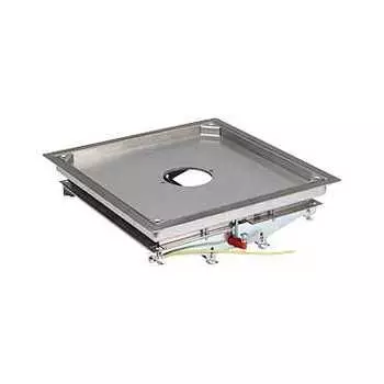 5198916 Лючок UFB-900М/15 центральный выход 220X310 нержавеющая сталь Schneider Electric