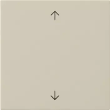 536101 Накладка управления с символами стрелок System 3000 Кремовый глянцевый Gira