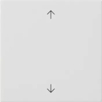 536127 Накладка управления с символами стрелок System 3000 Белый шелковисто-матовый Gira