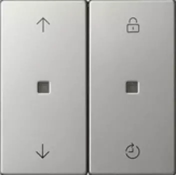 5363600 Накладка управления Memory System 3000 Нержавеющая сталь Gira