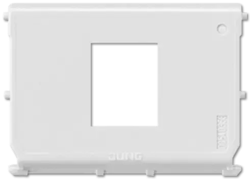 54-1WE Монтажная вставка для одинарного модульного гнезда Jung