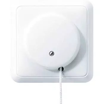 5506ZUWW Выключатель шнуровой, бел. Jung