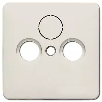 561SAT CD 500/CD plus Бежевый Накладка TV-FM-SAT Jung