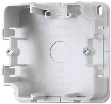 581A АS 500 Монтажный корпус для накладных коробок 1-й Jung AS серия