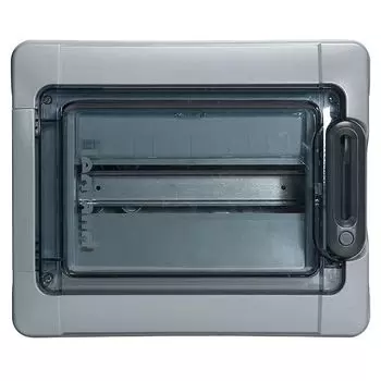 601981 Щиток Plexo? - IP 65 - IK 09 - 1 ряд - 63 А - 12 модулей Plexo3 Legrand