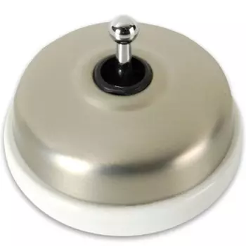 60304562 Выключатель перекрёстный,без выемки для кабеля, хром Fontini