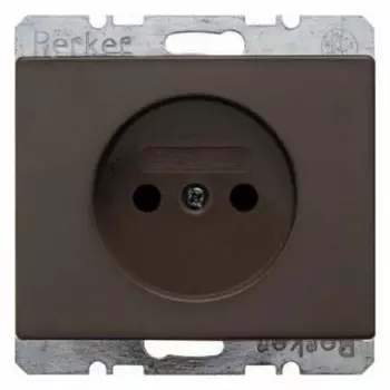 6161150101 Штепсельная розетка без защитного контакта цвет: коричневый, с блеском Arsys Berker