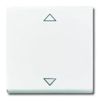 6430-0-0326 (6430-81-102), Клавиша для механизма электронного выключателя Busch-Jalousiecontrol 6411 U-101, 6411 U/S-101, 6418 U, реле 6402 U, цвет антрацит, ABB