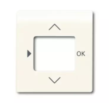 6430-0-0341 (6435-72), Плата центральная (накладка) для таймера 6455, 6456, серия impuls, цвет слоновая кость, ABB