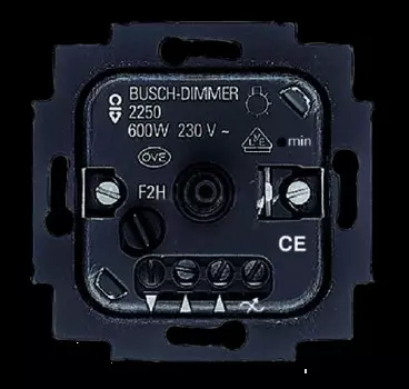 6515-0-0840 (2250 U-507), Механизм светорегулятора для ламп накаливания, 60-600 Вт/ВА, ABB