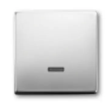 6599-0-2926 (6543-866-101), Клавиша для светорегулятора 6550 U-10x, 6560 U-101, 6593 U, реле 6401 U-10x, 6402 U, серия pur/сталь, ABB