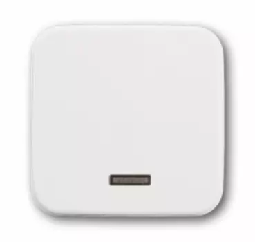 6599-0-3011 (6543-214-102-500), Клавиша для светорегулятора 6550 U-10x, 6560 U-101, 6593 U, реле 6401 U-10x, 6402 U, серия Reflex SI, цвет альпийский белый, ABB