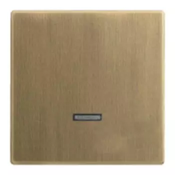 6599-0-3023 (6543-840-101-500), Клавиша для светорегулятора 6550 U-10x, 6560 U-101, 6593 U, реле 6401 U-10x, 6402 U, серия Династия, Латунь античная, ABB