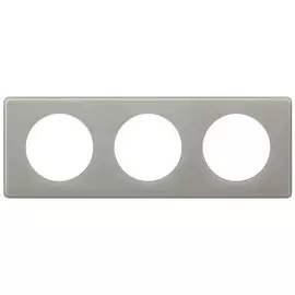 66603 Рамка Celiane Классика Серый глянец 3-постовая Legrand