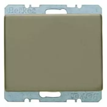 6710440001 Заглушка с центральной панелью цвет: светло-бронзовый, металл Arsys Berker