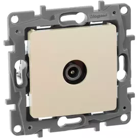 672365 Розетка TV - оконечная - 5 дБ - 5-862 мГц - Etika - слоновая кость Legrand