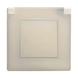 672560 Рамка Etika Слоновая кость 1-постовая Legrand
