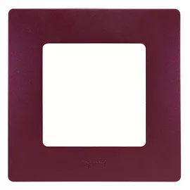672561 Рамка Etika Сливовый 1-постовая Legrand