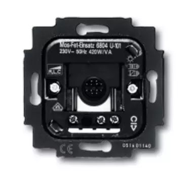 6800-0-2219 (6804 U-101-500), Механизм датчика движения Busch-Wachter 180 UP с МОП-транзистором для ламп накаливания и НВГЛ, 60-420 Вт, ABB