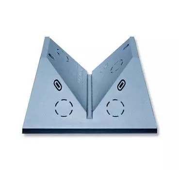 6800-0-2563 (6868-208-500), Адаптер угловой/потолочный Busch-Wachter MasterLINE, цвет серебристый металлик, ABB